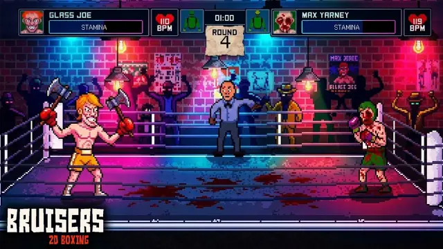 Bruisers 2D Boxing Career Mode Guide to Circuits and Camp